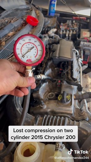 2015 Chrysler 200 Engine Issues: No Compression on Cylinders