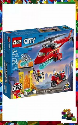 LEGO City - 60281 - Fire Rescue Helicopter - 2021 (Preview) #shorts
