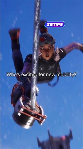 Fortnite Sky Zip Mobility Item in Chapter 7 Season 2