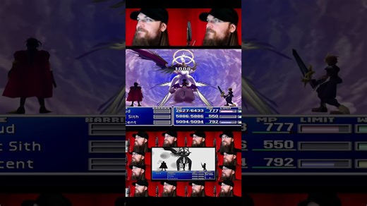 Final Fantasy 7 one winged angel pt. 2 🎵 #ff7 #finalfantasy #finalfantasy7 #onewingedangel #vgm