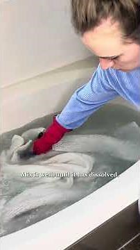 How to Remove Towel Stain