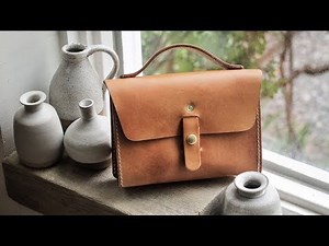 Making a Miniature Leather Purse