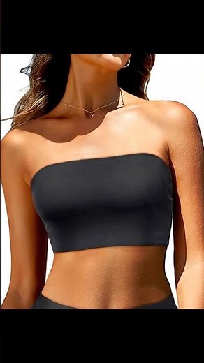 Effortless Summer Style with Bandeau Bikini Tops