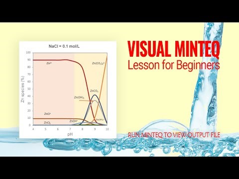 Visual MINTEQ: A Free Tool for Chemical Equilibrium Analysis in Water