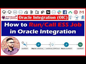How to run ESS job from Integration | Oracle integration to run ess job | run ess job in integration