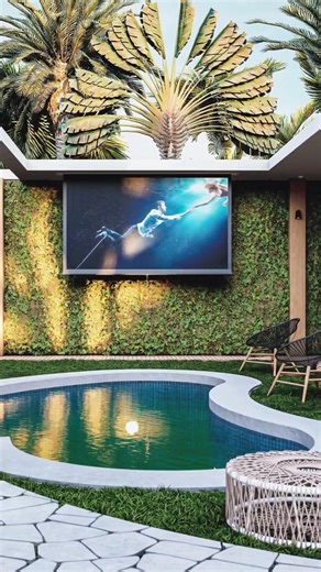 21K views · 32 reactions | Cool mornings or moonlit nights — there’s always time for a dip. ✨ From compact plunge pools to modern decks — these pool ideas make every dip feel like a mini vacation. #pooldesignideas #outdoorlivingindia #backyardinspo #homeinteriordesign | Homebliss | Facebook