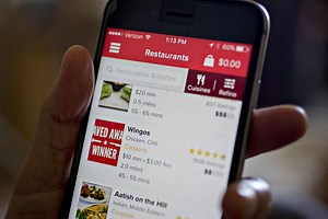Food-delivery apps hit the big time