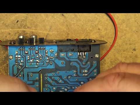JW A5 Mono MP3 Power amp boom box build