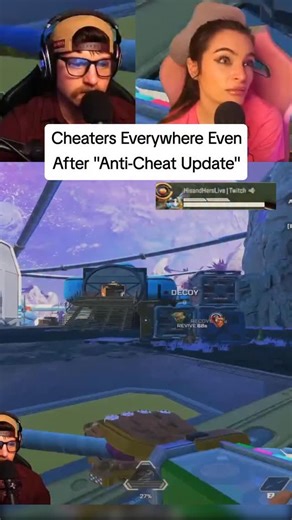 Cheaters Still Everywhere even after Anti-Cheat Update in Apex Legends #apexlegends #apexlegendsclips #apexfunny #gaming #reaction | Hisandherslive