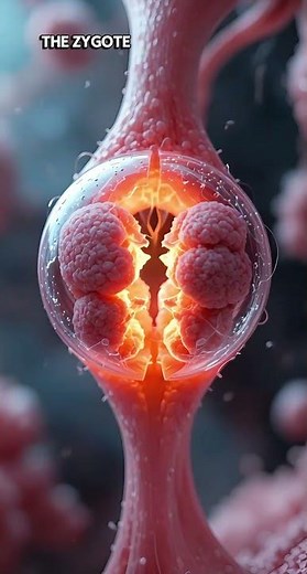 What Happens in the First 24 Hours After Conception? | Realistic Fertilization Breakdown #shorts