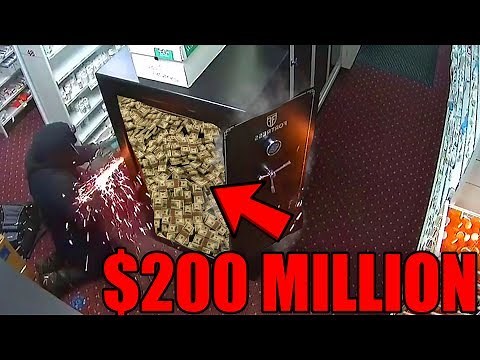 Top 10 CRAZIEST Robberies Caught on Camera (Amazing Robberies You Wont Believe Exist)