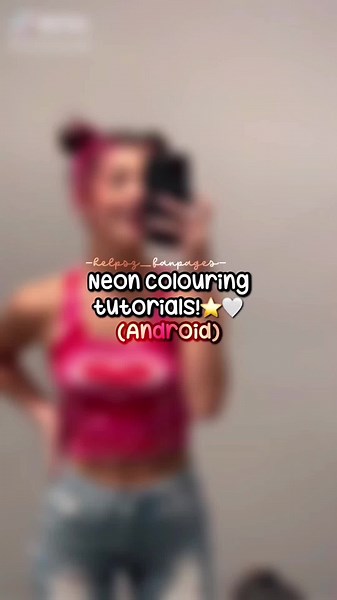 Neon colouring tutorials! ⭐️🤍 #helpingfps #helpingfanpages #colouringtut #colouringtutorial #fyp #fypシ #viral #actives?