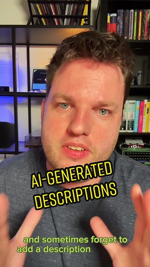 Add AI-generated descriptions for your apps! #lowcode #powerplatform #powerapps #techtok #codetok #PowerTok #AI