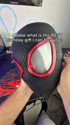 It’s the world’s MOST realistic Miles Morales Mask!?! 🥹🕷️🤟 #spiderman #milesmorales #peterparker