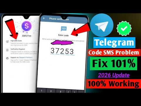 How To Fix Telegram Code SMS Problem (2026) | Fix Telegram SMS Fee Problem | Telegram Login Problem
