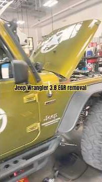 Jeep Wrangler 3.8 EGR removal