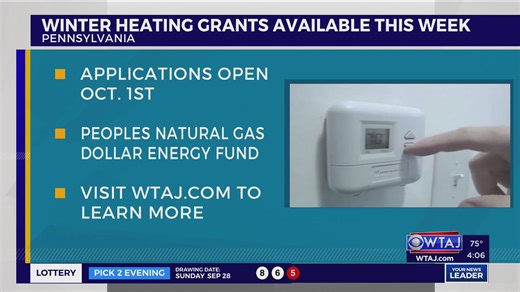 PA residents can apply for Dollar Energy Fund heating grants ahead of winter
