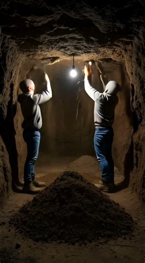 Hiding from a wolf pack inside my hidden forest shelter 🤫🌲 #survival #shelter #forest #reels #rec