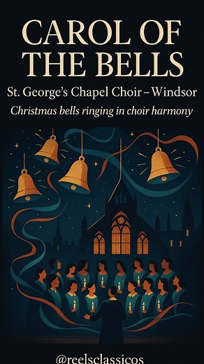 Reels Classics • Classical Music | 🎶✨ Carol of The Bells St. George’s Chapel Choir – performance in Windsor 🎄 • Carol of The Bells is one of the most vibrant and lively... | Instagram