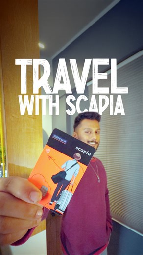 Yuvi & Prithvi | Travellers✈️🎒 on Instagram: "More rewards = more travel. 🌍 That’s exactly what happens when you travel with the Scapia Co-Branded Credit Card ✈️🔥 Scapia’s Airport Privileges gives Scapia Federal Credit cardholders an exclusive benefit called Airport Privileges after spending ₹10K in a billing cycle. #AirportPerks #TravelHacks #ScapiaCard #ad"