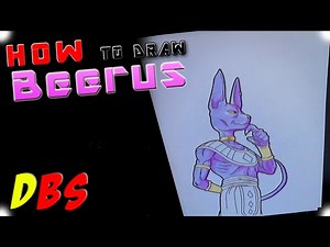 How to draw Beerus From Dragon Ball Super