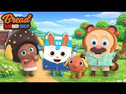 BreadBarbershop | Animal Breading! | english /animation/dessert