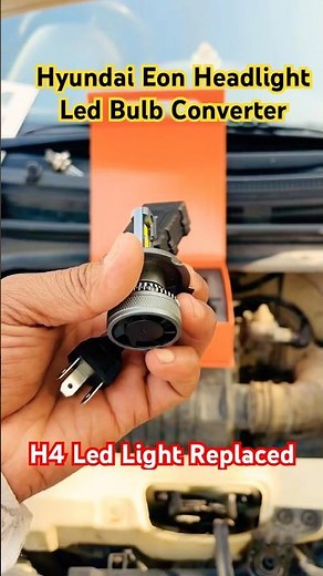 Hyundai Eon Headlight H4 Led Bulb Replacement #hyundai #eon #led #h4led #headlines #car #ledbulb