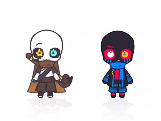 잉크랑 에러 #alightmotion #meme #UndertaleAU #inksans #errorsans | Undertale