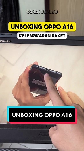 Unboxing OPPO A16: Review dan Fitur Lengkap