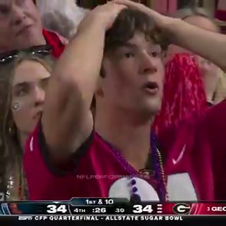 Trinidad Chambliss' 30 of 46, 362 yards, 2 touchdowns against Georgia in the College Football Playoff quarterfinal.