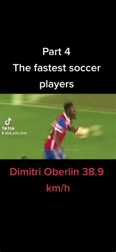 The Fastest Soccer Player: Dimitri Oberlin Skills and Speed