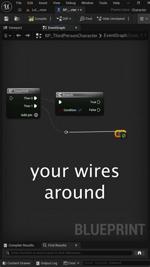 UE5 Blueprint Graph Shortcuts #ue5 #gamedevelopment #blueprints #ue5tutorial