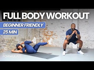 25-Minute Full Body HIIT Workout for Beginners | No Equipment, Home Workout