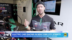 Formula E brings electric car racing to New York
