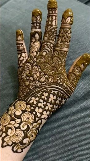 eid special mehndi design back hand #mehndi​ #newmahendi​ #hennadesign​ #henna​ #hennastyle