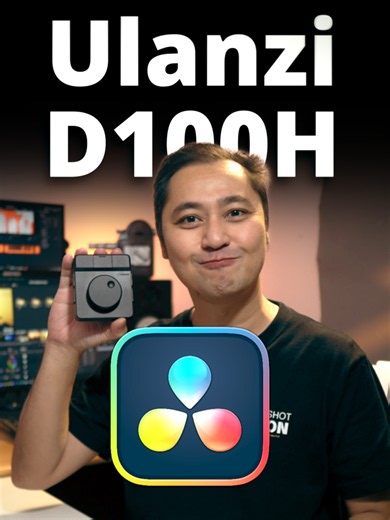 นี่คือการย้ายคีย์ลัดจากคีย์บอร์ดมารวมไว้ในกำมือ! Ulanzi D100H ใช้เป็นศูนย์รวม Shortcut DaVinci Resolve หน้า EDIT มันไม่ได้มาแทนคีย์บอร์ดทั้งหมด แต่มันทำหน้าที่เป็น 'สถานีรวมคีย์ลัดเฉพาะกิจ' มือขวาจับเมาส์ลาก มือซ้ายคุม Shortcut ชีวิตการตัดต่อใน Resolve จะสมูทขึ้นเยอะครับ #shoton #ulanzi #D100H #shortcut #davinciresolve