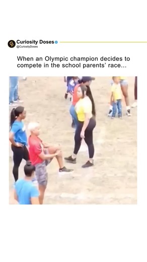 Curiosity Doses on Instagram: "In April 2025, legendary Jamaican sprinter Shelly-Ann Fraser-Pryce, a three-time Olympic champion and holder of eight Olympic medals, drew attention once again — this time outside professional tracks. During a parents’ race at her son Zyon’s school, Fraser-Pryce showed that her speed is still impressive. Without losing her competitive spirit, she shot ahead and won by a wide margin, leaving the other participants far behind. The moment, captured on video, quickly w