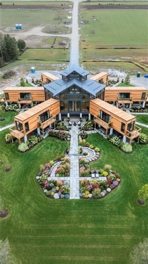 The process of building container house out of scraped containers