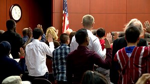 Newly naturalized U.S. Citizens reflect