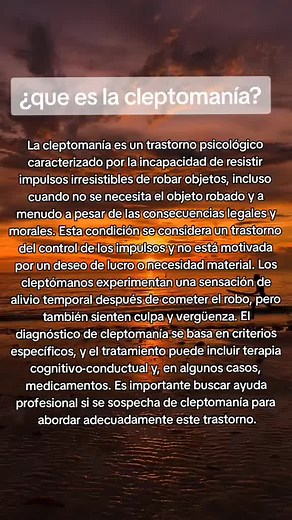 ¿Qué es la cleptomanía y cómo afecta a las personas?