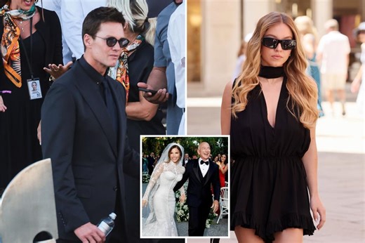 Super Ball: Tom Brady spotted ‘chatting up’ Sydney Sweeney at Jeff Bezos’ wedding