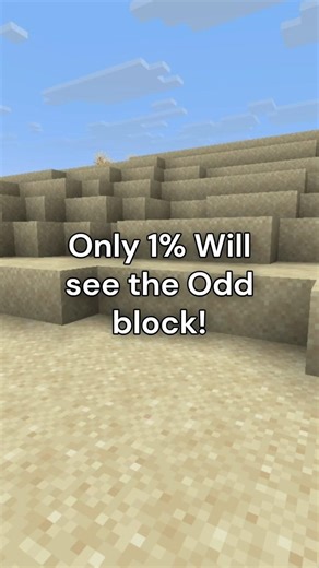 Only 1% Will see the Odd block👀