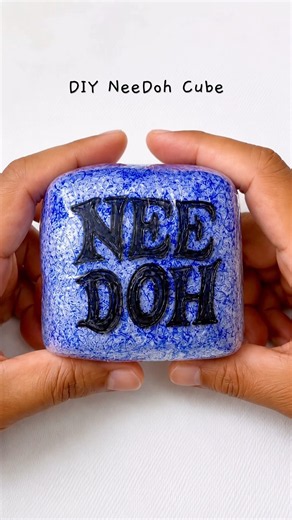 How to Make a cute🥰 VIRAL NeeDoh cube SQUISHY! 😱😳 DIY Taba Squishy Tutorial #diy #squishy #needoh