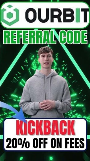 Ourbit Referral code "KICKBACK" Get 20% Off On Trading Fees