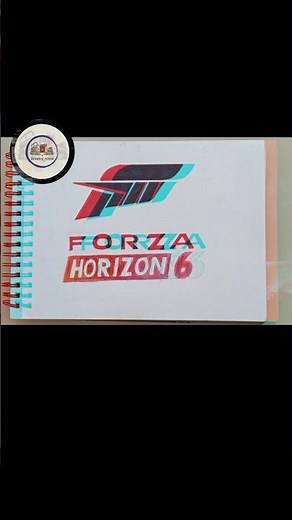 Forza Horizon 6 logo drawing by Drawing Arena | FH6 #forzahorizon6 #playgroundgames #fh6 #fh5 #logo