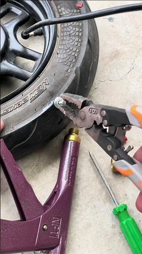 How to Fix a Slow Tire Leak #tirerepair