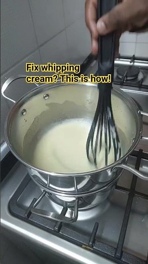 How to fix watery whipping cream: kitchen hacks