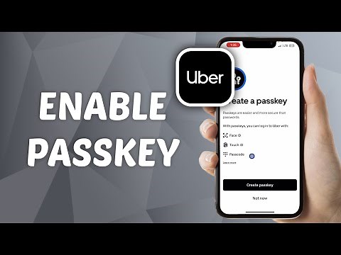 How to Enable Passkey on Uber