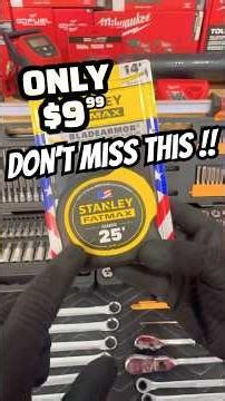A $9.99 Stanley FatMax?! 😱 Stanley vs GearWrench: Last Brand Standing ONE DAY DEALS! #tools