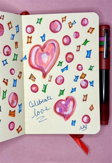 Celebrate Love with Fountain Pen Art